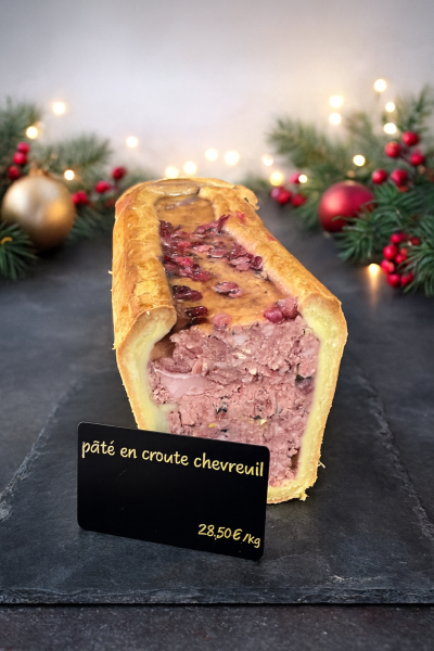 Pâté en croûte de qualité pour Noël et le Nouvel An autour d’Yvetot