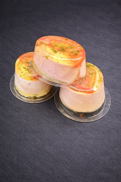 Oeuf et bâtonnet en gelée fait maison par un charcutier expérimenté à Yvetot-La Boucherie du Chêne