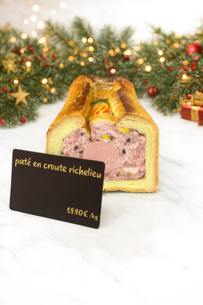 Pâté en croûte de qualité pour Noël et le Nouvel An autour d’Yvetot