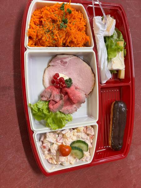 Plateau repas pour un buffet avec plus de 50 personnes dans Trouville-La Boucherie du Chêne