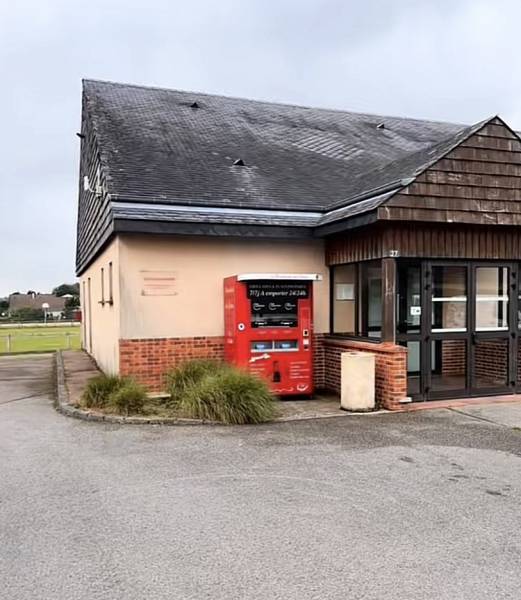 Distributeur automatique de viandes et plats préparés par La Boucherie du Chêne à Hautot- Saint-Sulpice