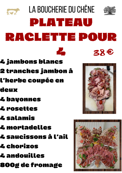 Lot de viandes à acheter en boucherie charcuterie: viandes locales des Pays de Caux- La Boucherie du Chêne