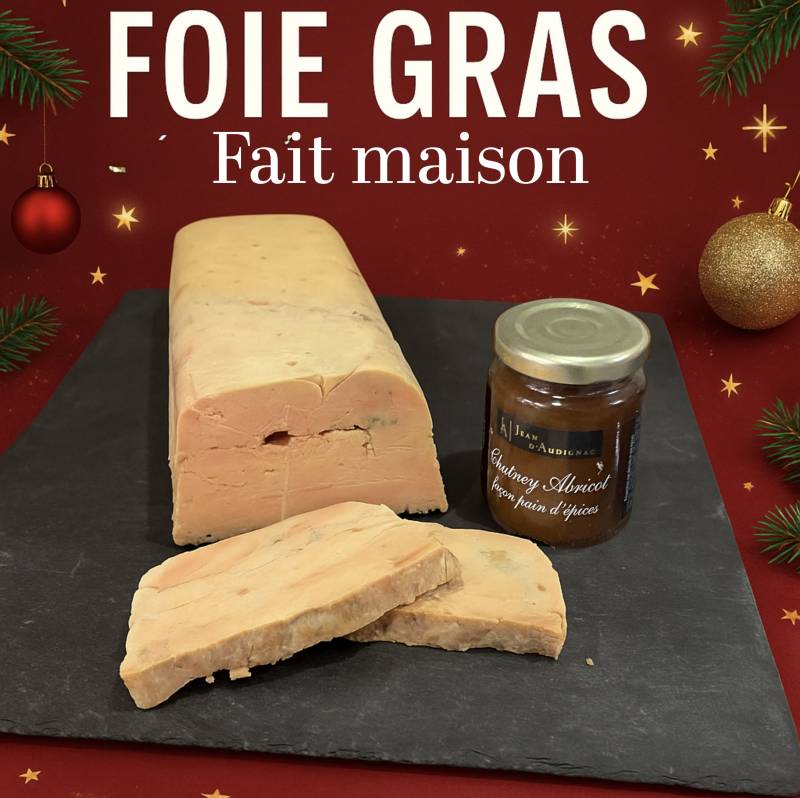 Foie gras fait maison par charcutier, recette traditionnelle à Bolbec et alentours